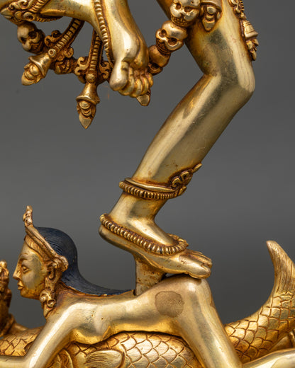 Dorje Phagmo Goddess Statue | Traditional Himalayan Craftsmanship