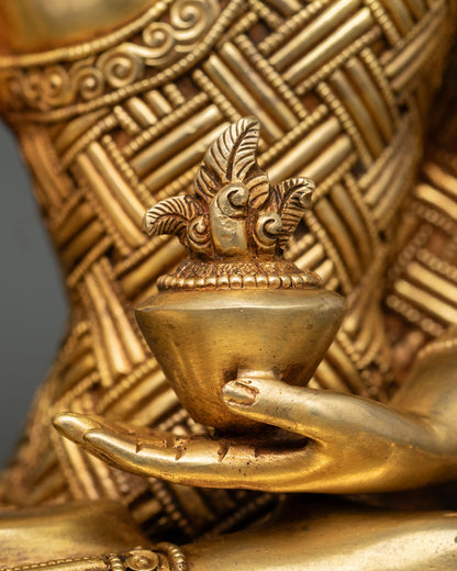 Medicine Buddha Statue for Healing & Wellness | Buddhist Artwork