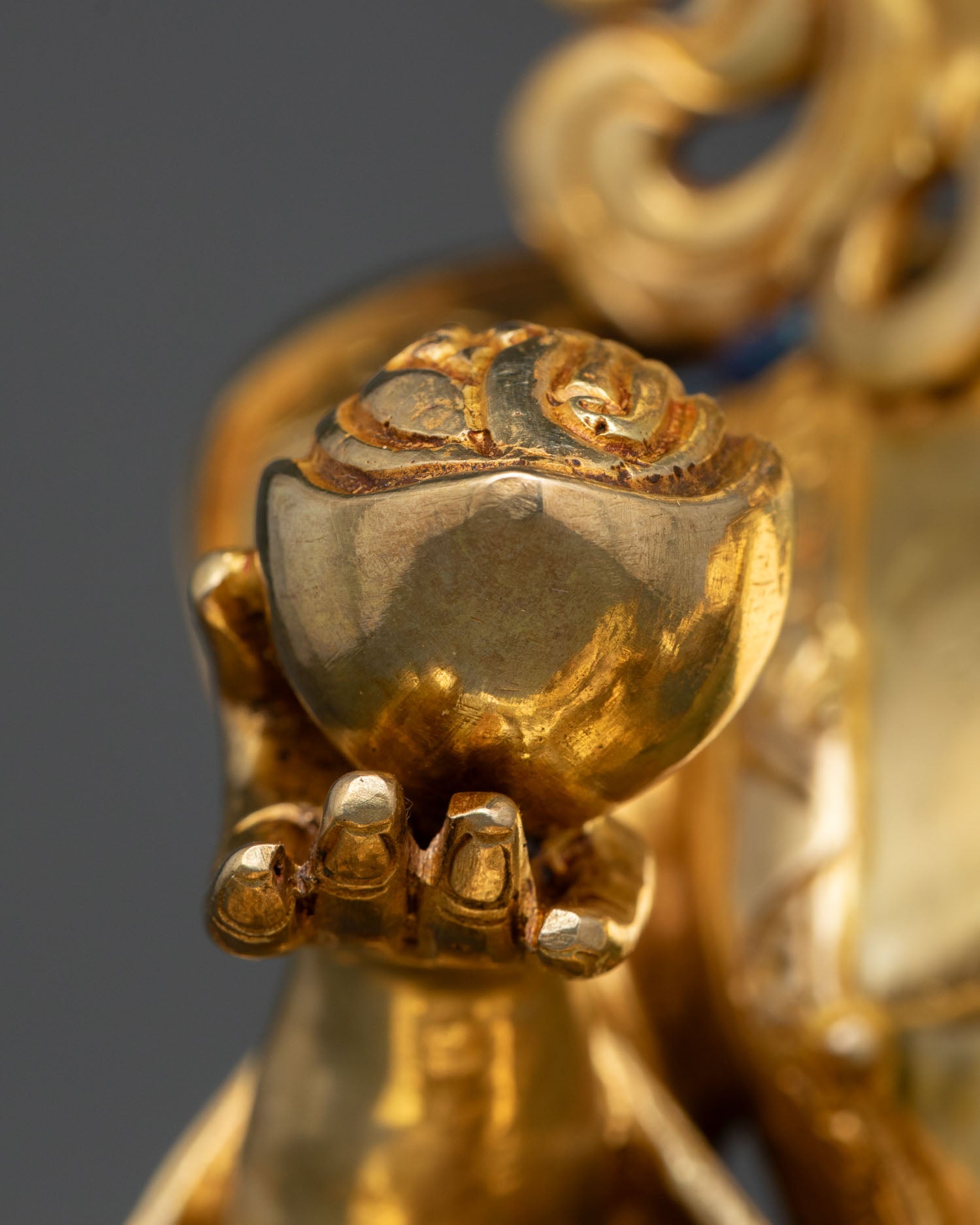 Handmade Tilopa Naropa Set | Buddhist Kagyu Master Sculpture