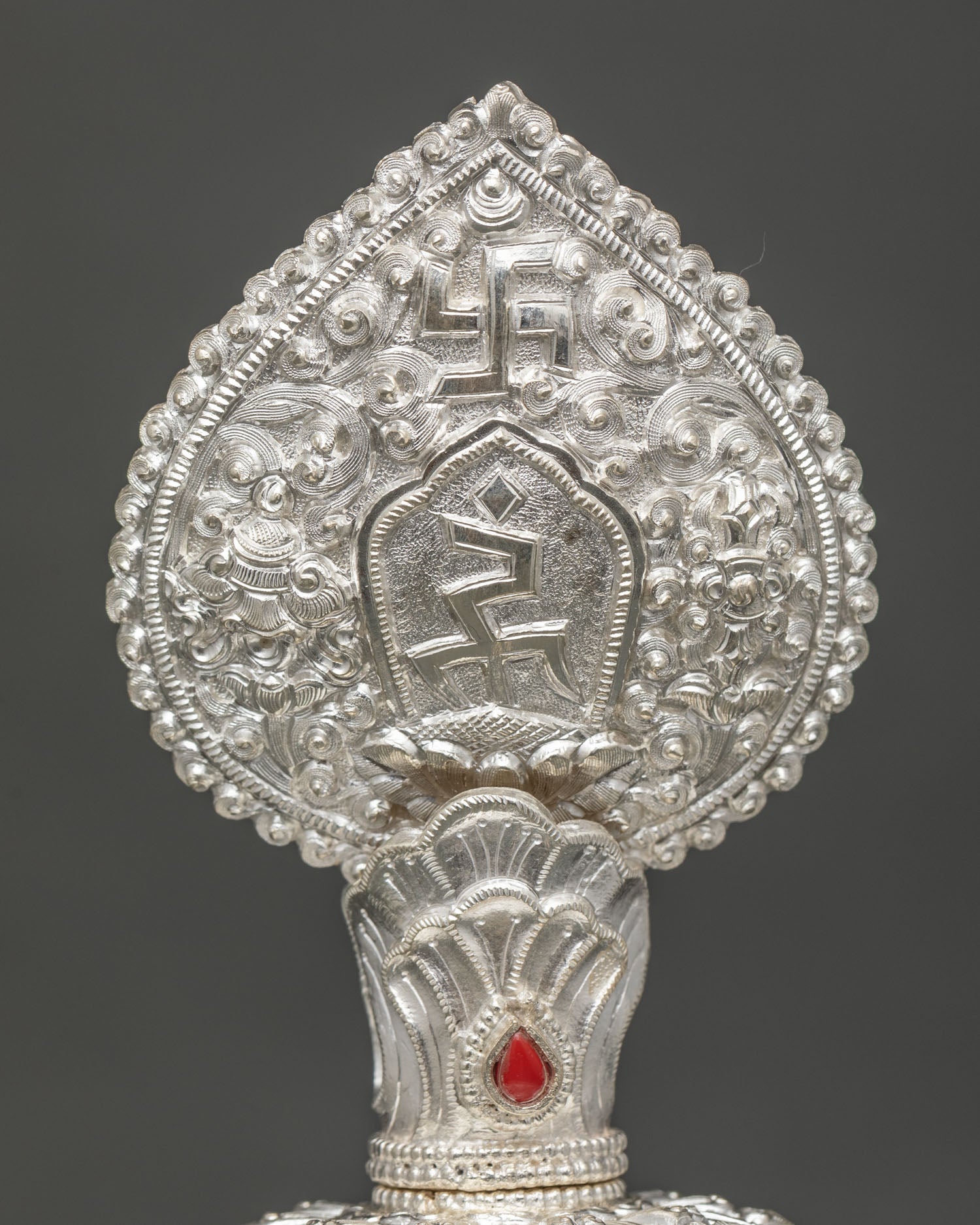 Silver Bhumba Set | Ceremonial Water Offering Vessel