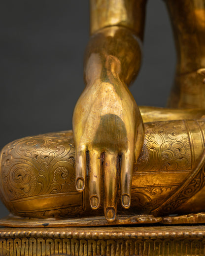 Grand Jowo Rinpoche Statue from Nepal | Vajrayana Buddhist Sculpture