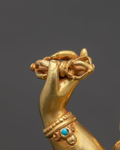 Wrathful Vajrapani Sculpture | Protector of Enlightenment Decor