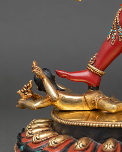Tantric Vajrayogini Statue | Dakini Sculpture for Chöd Practices