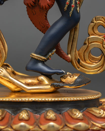 Lion-Faced Simhamukha Statue | Dakini for Tantra & Protection