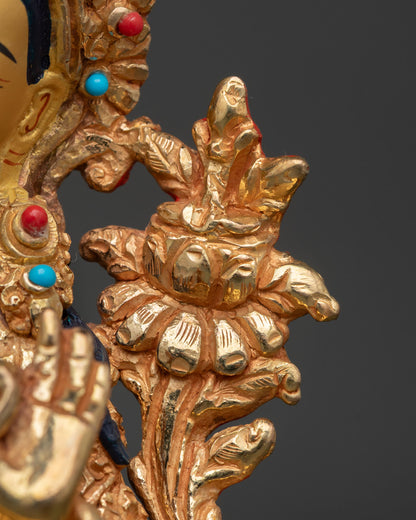 Manjushri Statue | Traditional Newari Craftsmanship