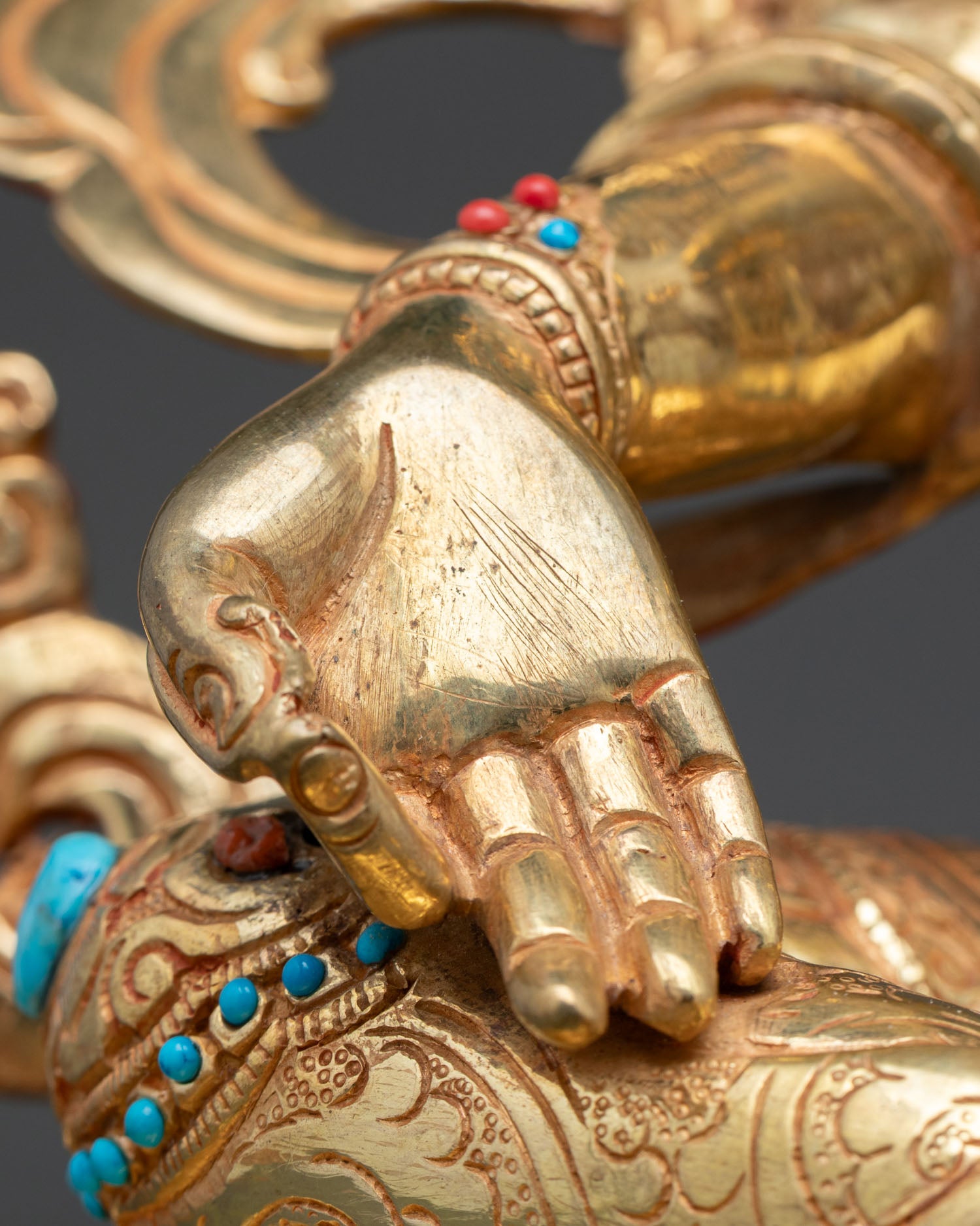 Green Tara Statue