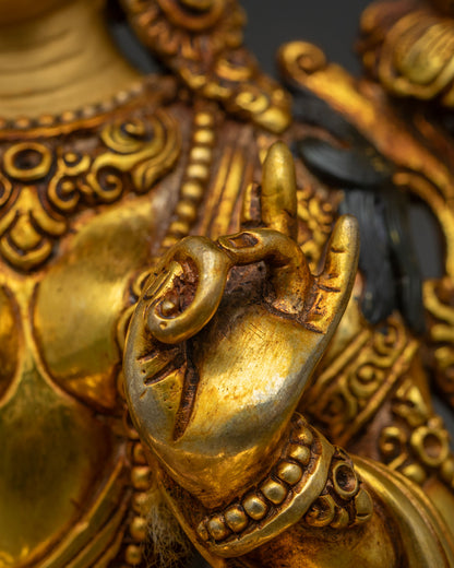 Green Tara Statue