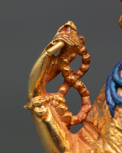 Avalokiteshvara Copper Sculpture | Compassionate Deity Statue