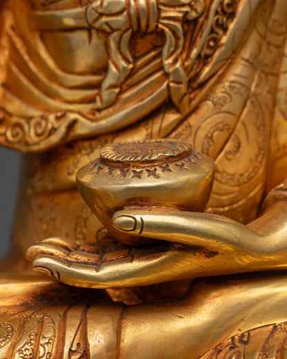 Buddha Shakyamuni Sculpture | Enlightenment Symbol for Sacred Spaces