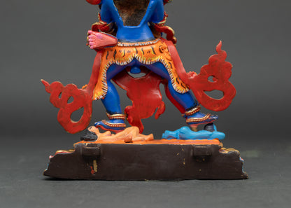 Tibetan Chakrasamvara Statue | Meditation & Altar Sacred Sculpture