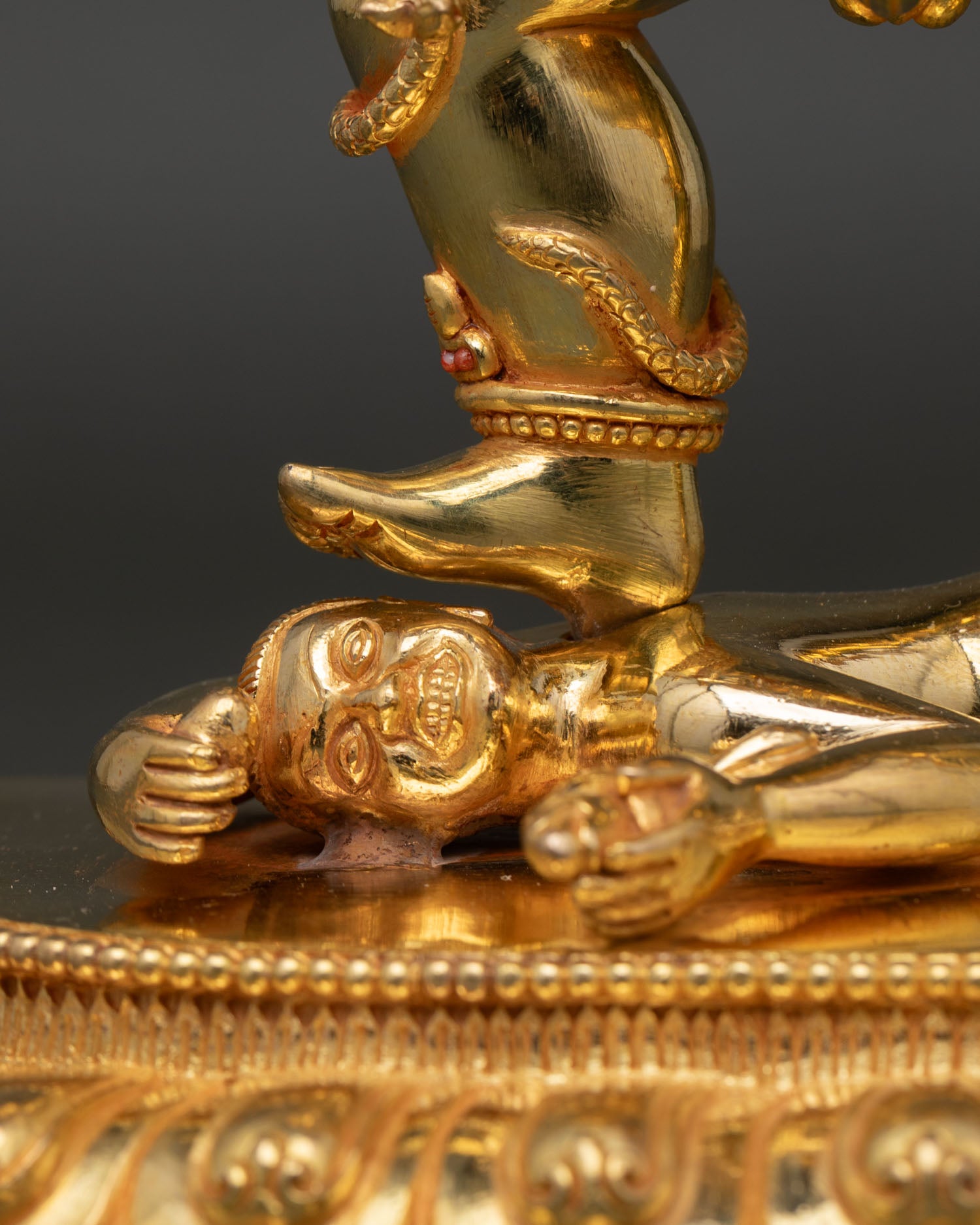 Black Dzambhala | Traditional Himalayan Wealth Deity