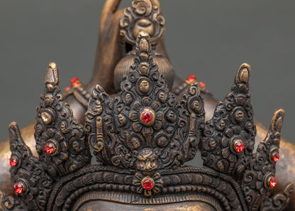 Namasangati Statue | Handcrafted Buddhist Shrine Decor