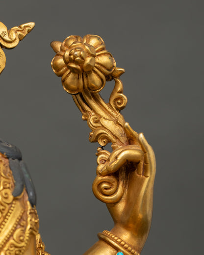 Four-Armed Chenrezig Statue – Embody Infinite Compassion