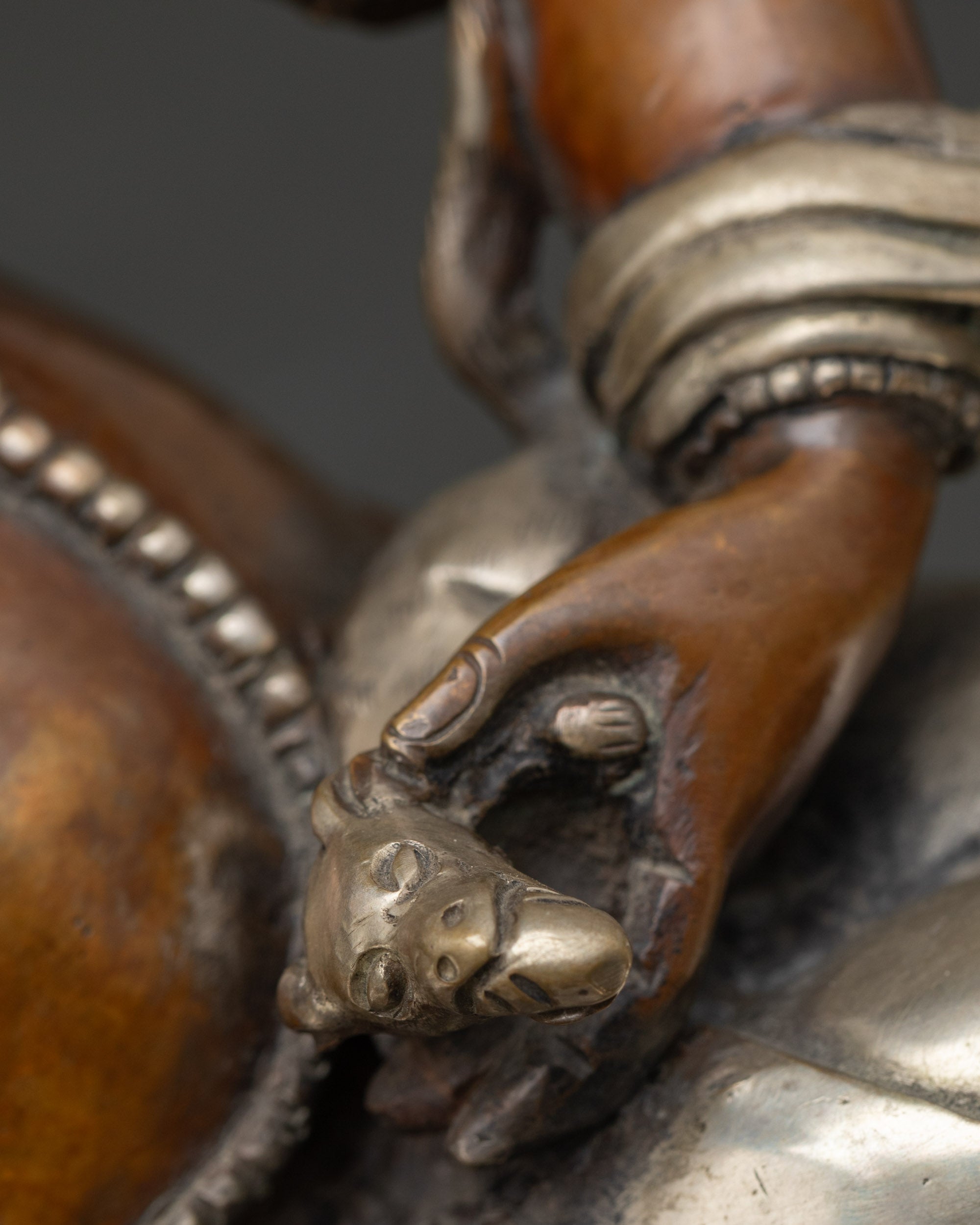 Nepalese Dzambhala Statue | Prosperity and Abundance Deity Sculpture