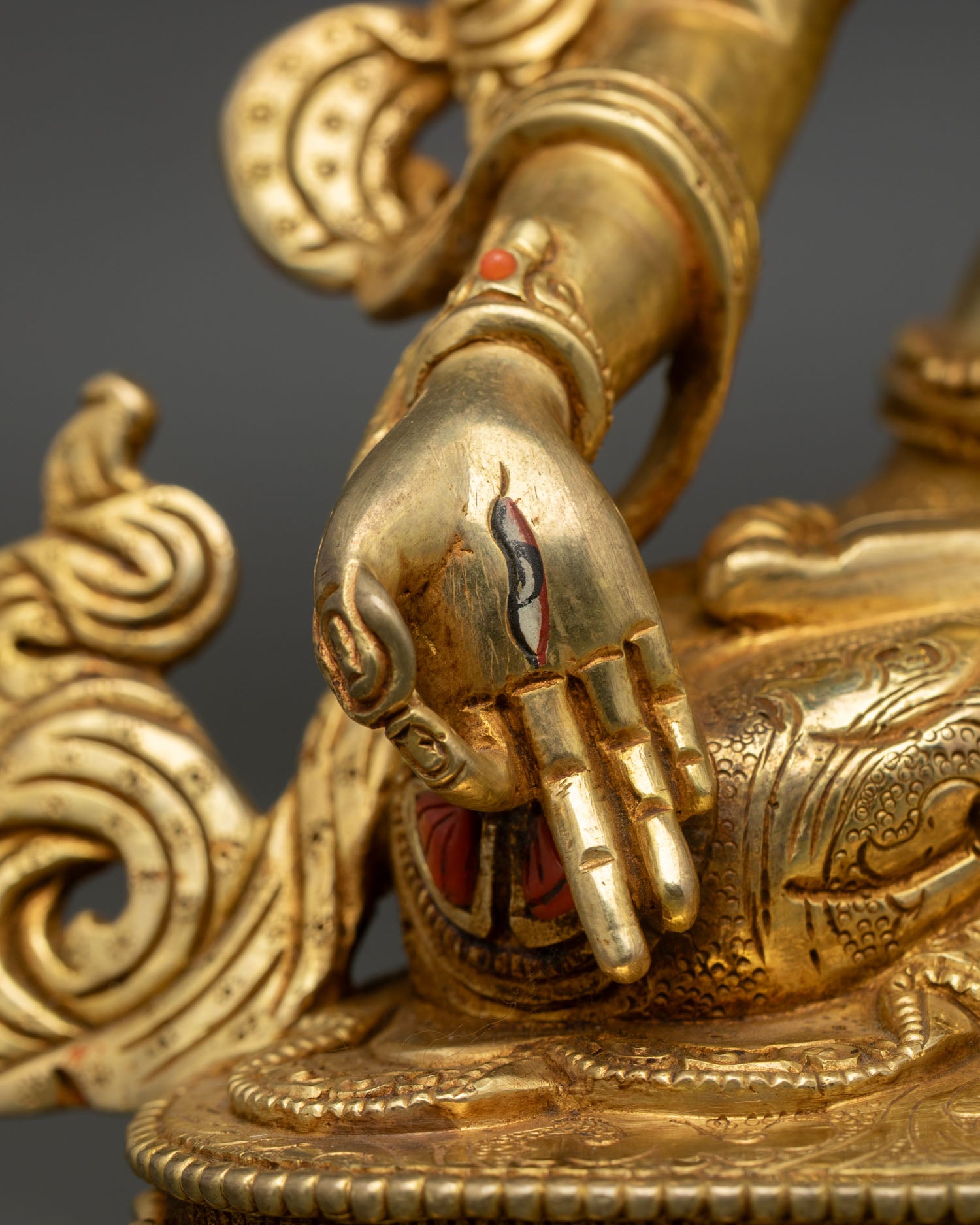 Beautiful White Tara Statue | Sacred Nepalese Meditation Deity