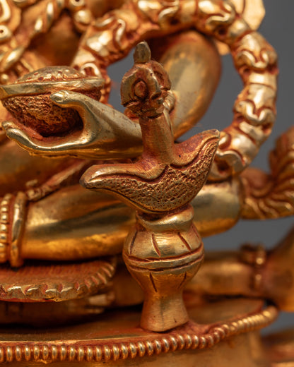 Mahakala Gonpo Bramzehi Statue | Brahmanrupa Vajrayana Protector
