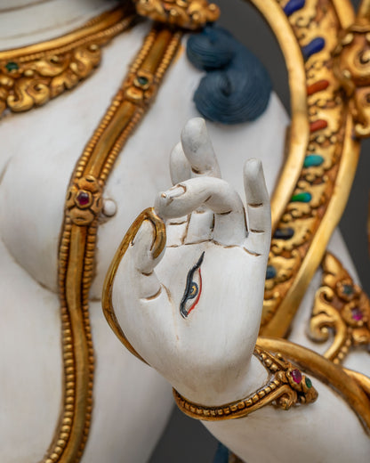 White Tara Statue