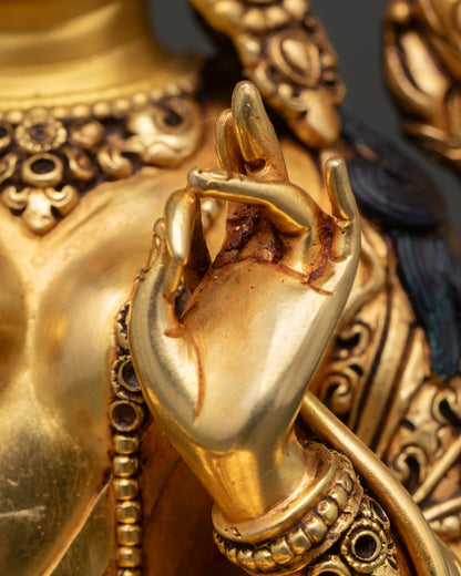 Green Tara Statue