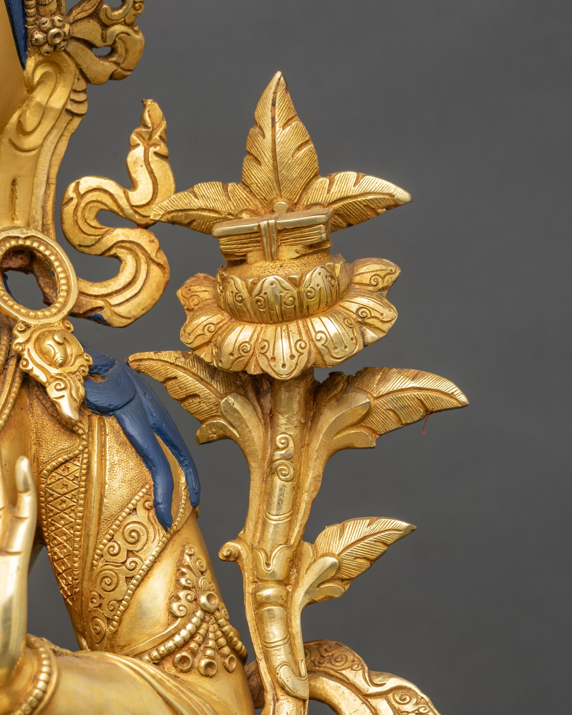 Manjushri Statue | Handcrafted Nepalese Wisdom & Enlightenment Idol