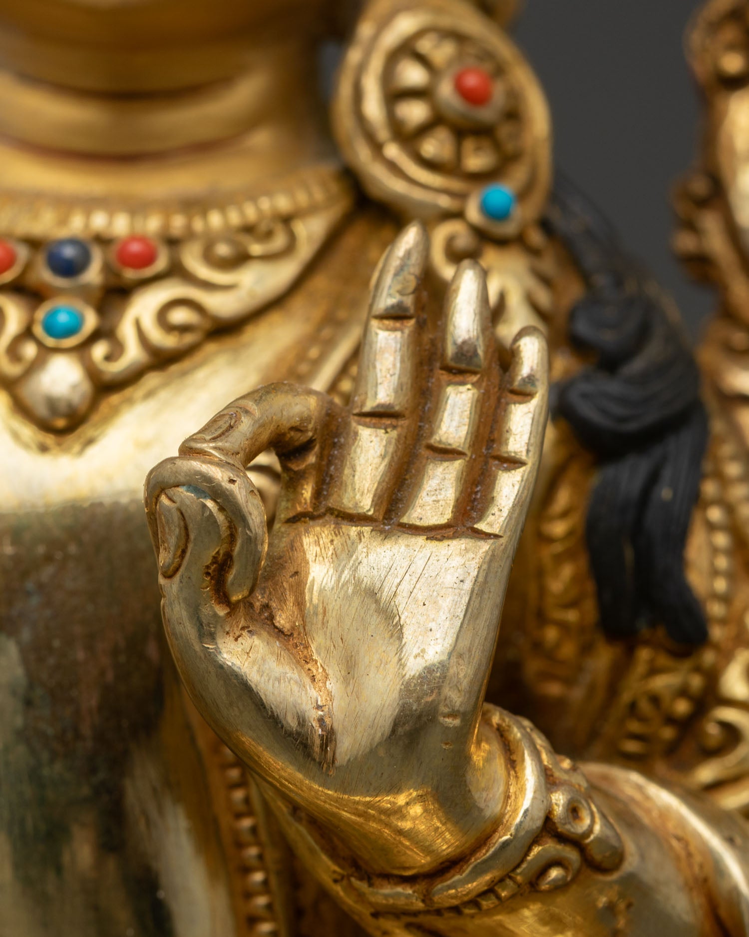 Manjushree | Artisan Crafted Sculpture for Spiritual Decor