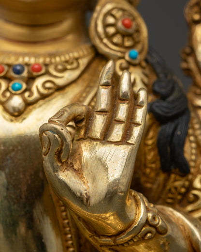 Manjushree | Artisan Crafted Sculpture for Spiritual Decor