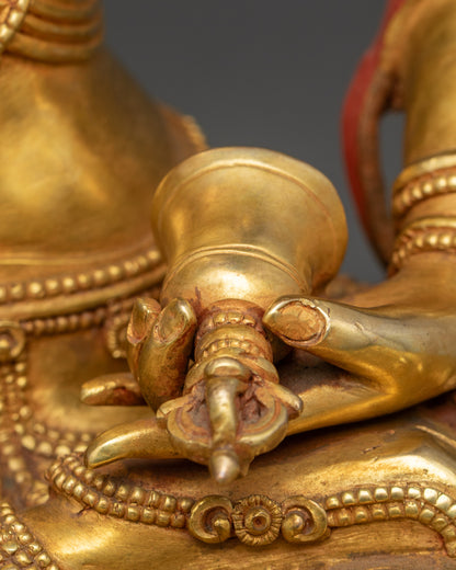 Handcrafted Vajrasattva Statue | Ritual Idol for Meditation