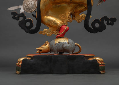 The Nritya Ganesh Statue — Lord Ganapati in His Cosmic Dance