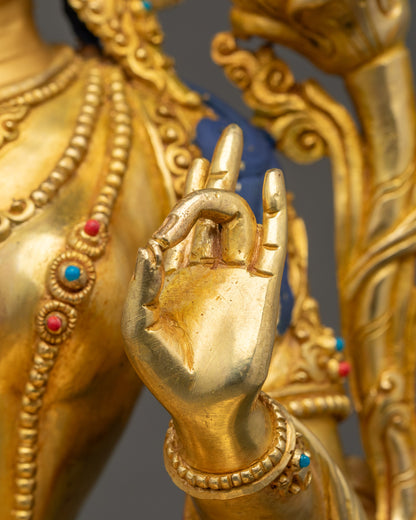 Jetsun Dolma Statue | Spiritual Tibetan Craft with Healing Presence