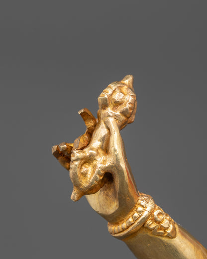 Vajrapani Buddhist Sculpture | Wrathful Guardian of Enlightenment