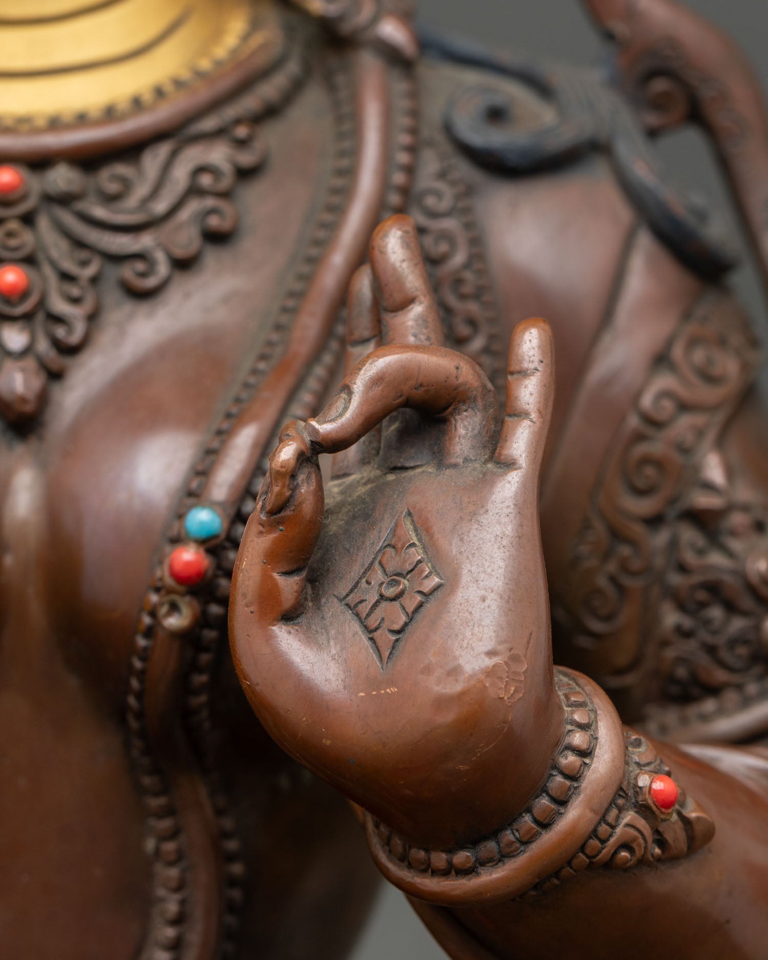 Green Tara Statue