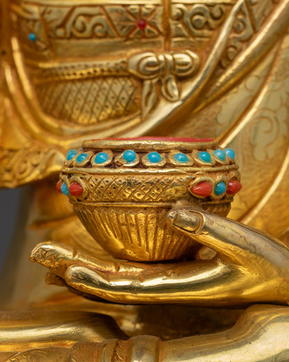 Lord Gautama Buddha Statue | Traditional Lost-Wax Casted Artwork