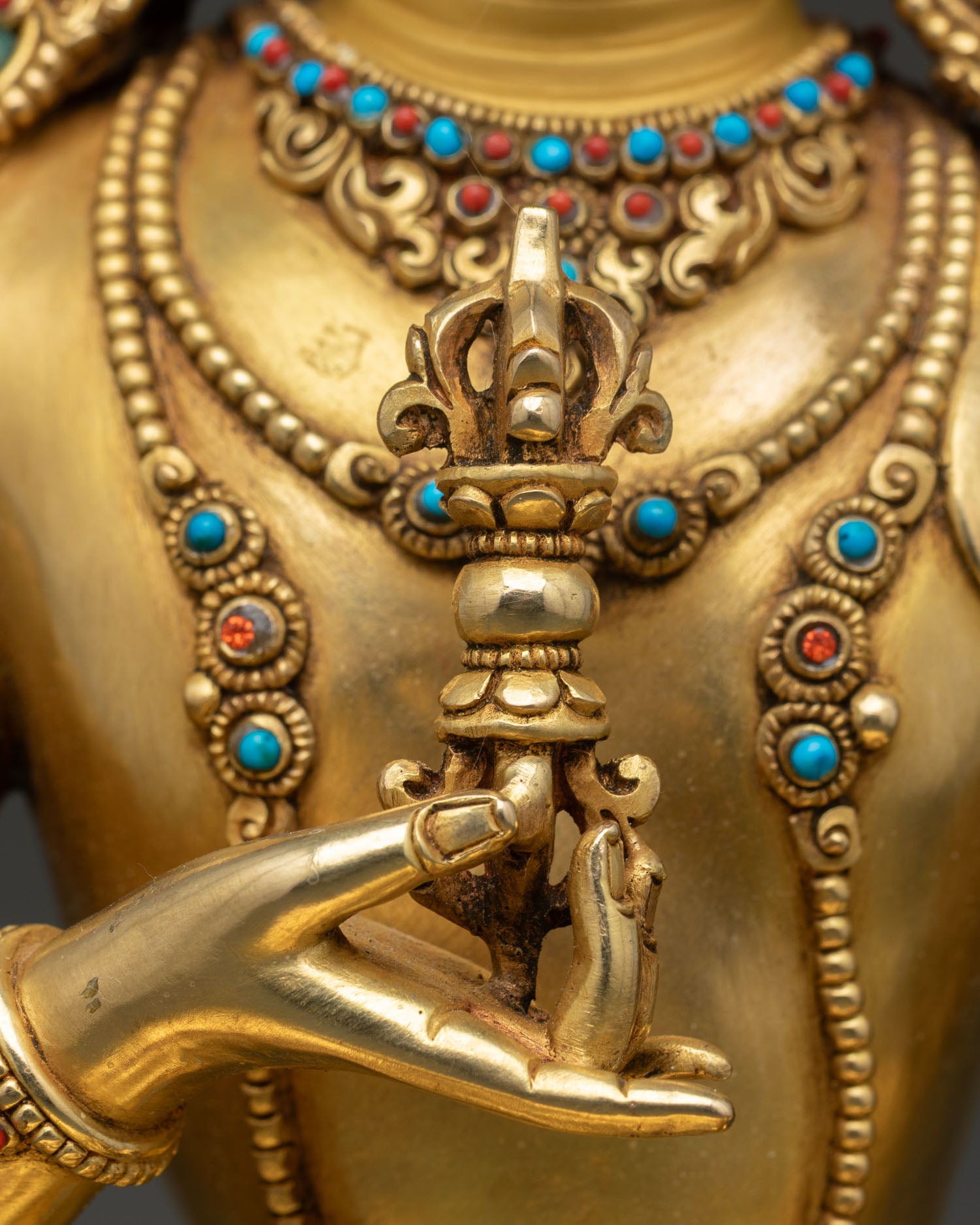 Vajrasattva Statue | Sacred Vajrayana Purification Deity