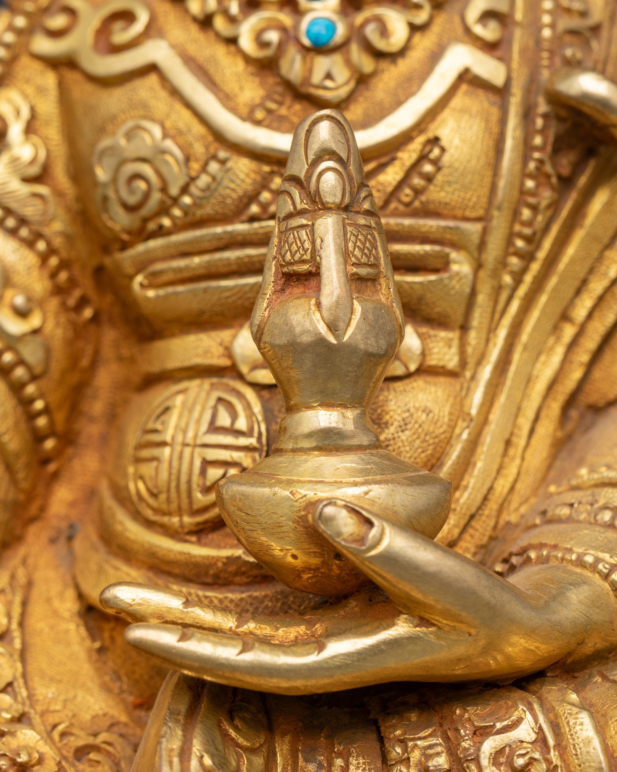 Vajrayana Master Guru Rinpoche Statue | Perfect for Altar & Meditation