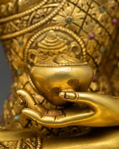 Buddha Shakyamuni Copper Statue | Path to Enlightenment