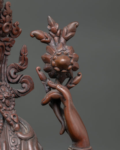 Four-Armed Chenrezig Statue | Tibetan Buddhist Art of Compassion