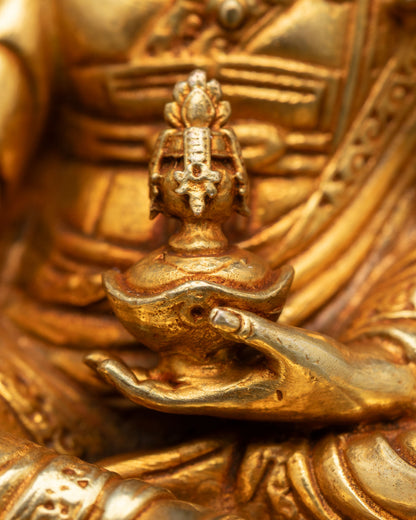 Guru Rinpoche Statue | Himalayan Copper Buddhist Art