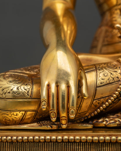Peaceful Shakyamuni Buddha Statue | Symbol of Enlightenment & Peace
