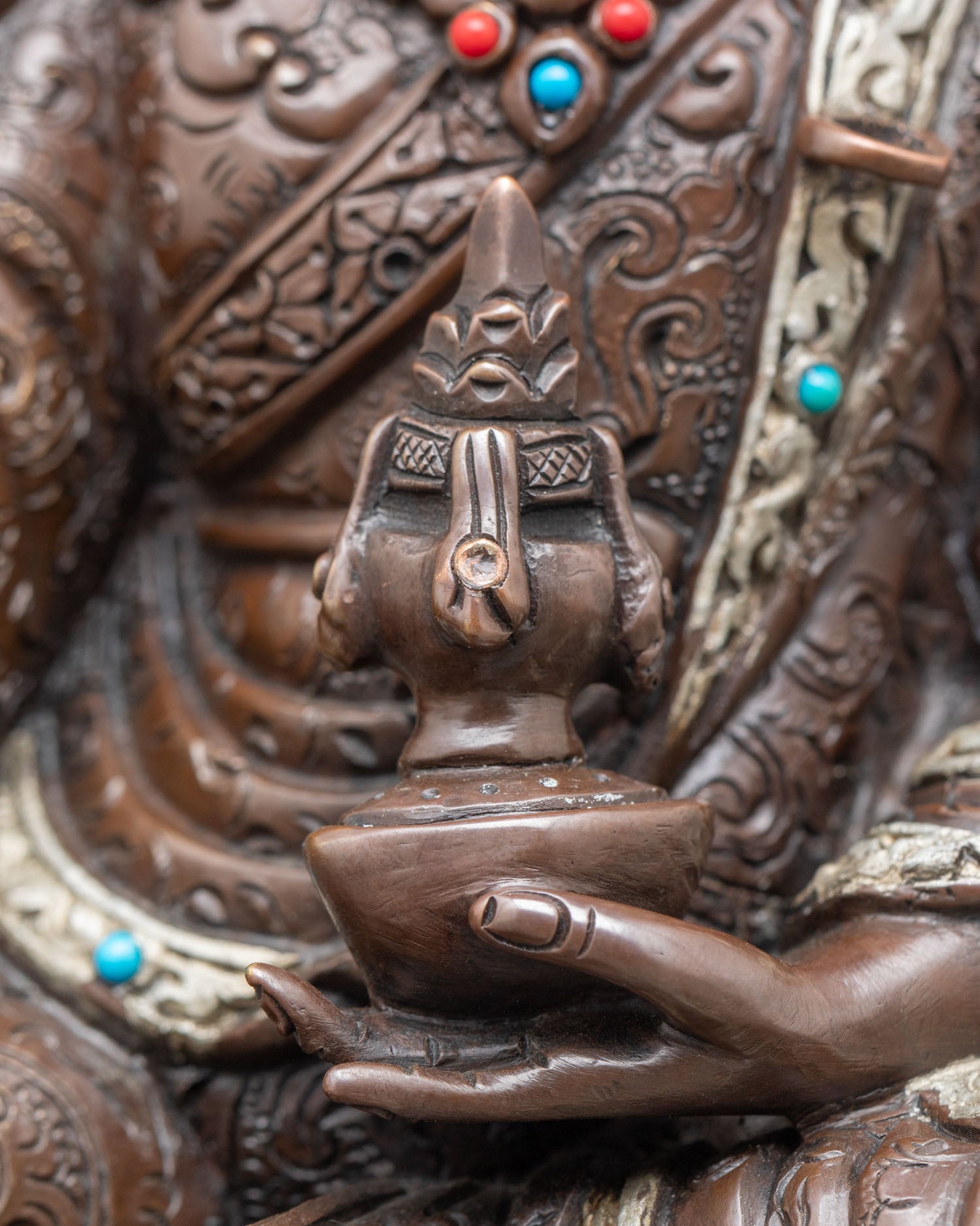 Guru Rinpoche Statue | Himalayan Buddhist Sculpture