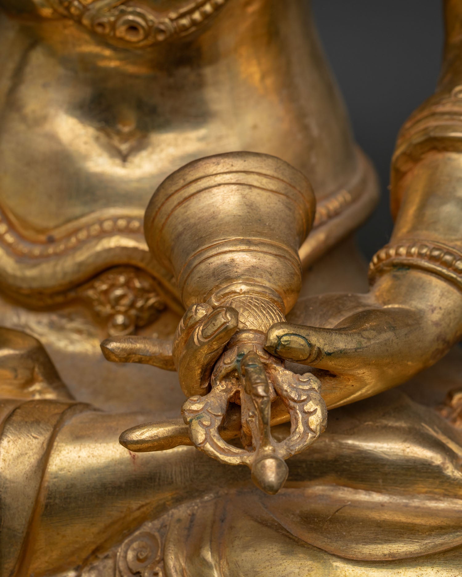 Vajrasattva Statue | Traditional Newari Craftsmanship
