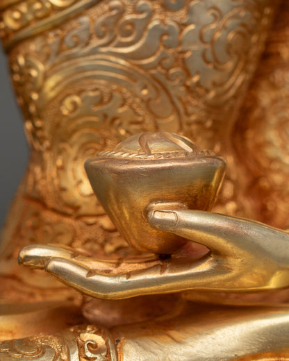 Divine Shakyamuni Buddha Statue for Meditation and Devotion