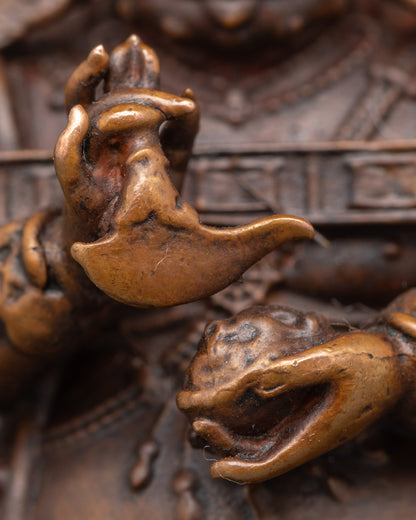 Sakya Mahakala Statue | Wrathful Protector of Sacred Spaces