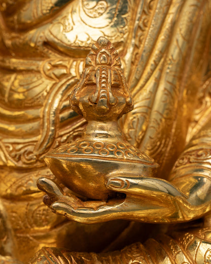 Powerful Guru Rinpoche Statue | Buddhist Sacred Figurine