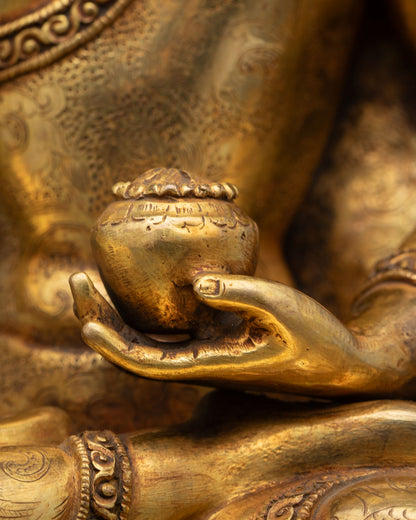 Crown Shakyamuni Buddha Statue