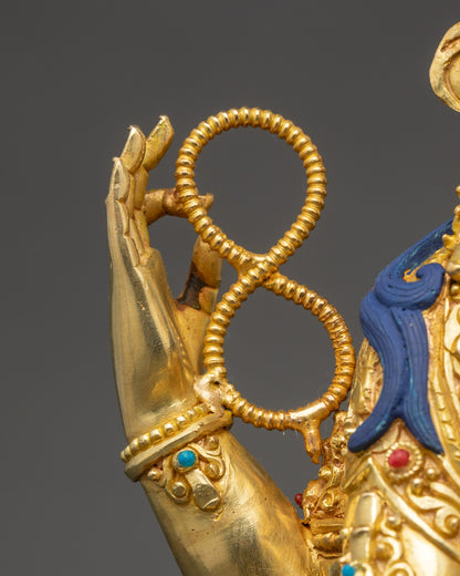 Chenrezig Avalokiteshvara Statue | Nepalese Sacred Copper Sculpture