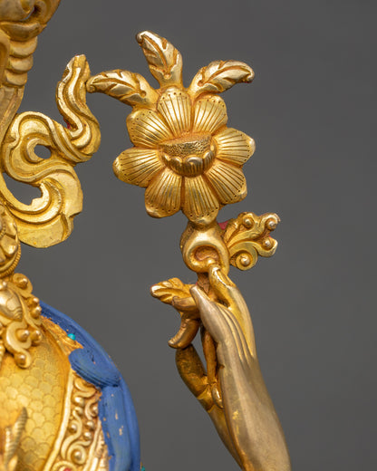 Compassionate Chenrezig Sculpture | Authentic Buddhist Figurine