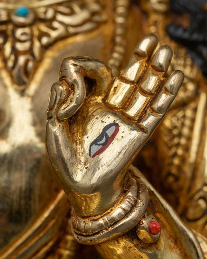 White Tara Buddha Statue | Authentic Himalayan Art for Meditation