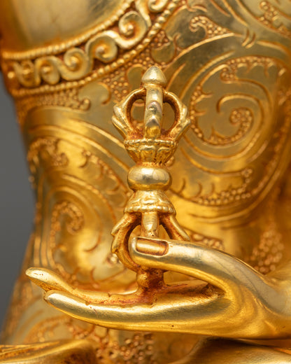 Handcrafted Akshobhya Buddha Sculpture | Authentic Buddhist Décor