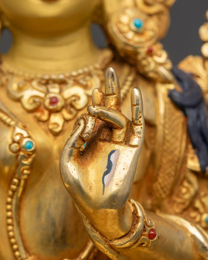 White Tara Statue