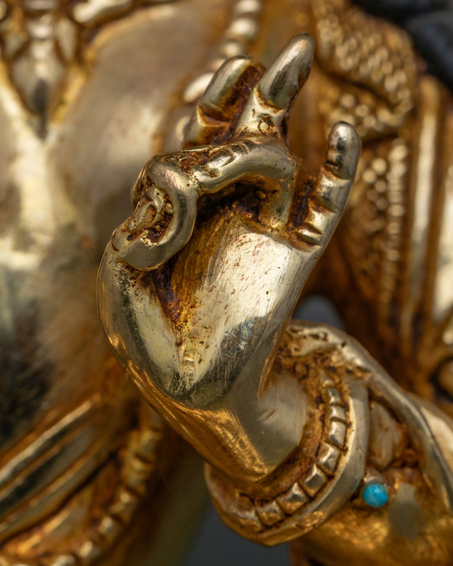 Green Tara Statue
