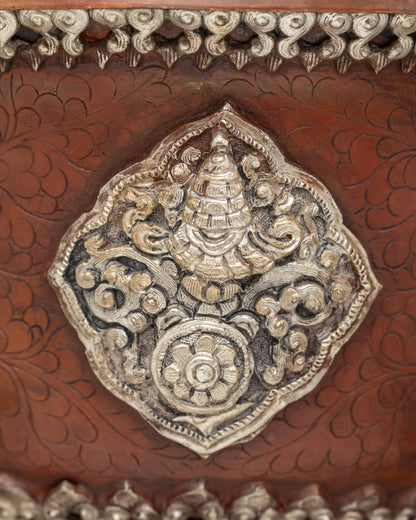 Traditional Buddhist Butter Lamp | Handmade Ritual Vessel